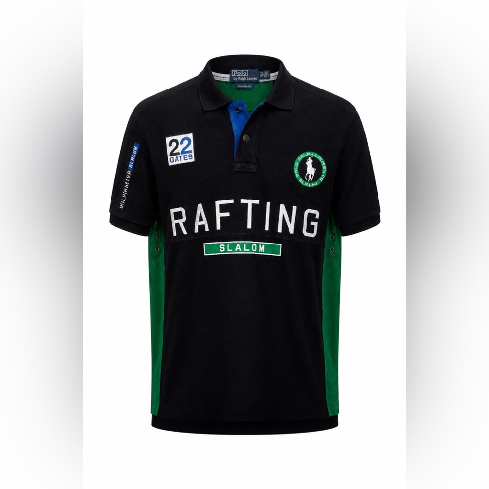 Polo Ralph Lauren Rafting Slalom Rugby Polo XXL Y2K